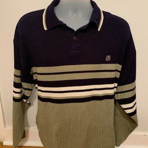 Long Sleeve Givenchy Lounge Collared Polo